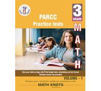PARCC Assessments , 3rd Grade MATH Practice Tests ,Volume 1