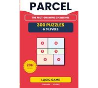 PARCEL: 300 logic puzzles for adults - Volume 1 - Sudoku and shikaku style - Nikoli puzzles - Divide grid into rectangles - 3 difficulty levels - Solutions included (PARCEL - EN version)