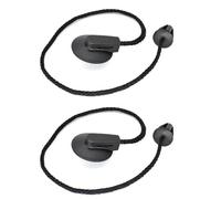 Parcel-Correas estantería Compatible Con Ford Para Focus Hatchback MK3 2011-2018 BM51A46538AA Bandeja De Estante Para Paquete Trasero Negro Clips De Correa De Cuerda De Elevación Interior(2pcs)