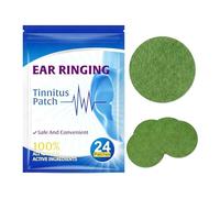 Parche acúfenos, Parches Transpirables Para De Tinnitus, Parche Para La Salud Del Oído, para Presión Tensión Viajes Conciertos Sueño, 24PCS