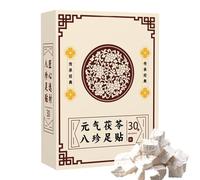 Parche adhesivo para pies, 30 unidades, almohadillas de limpieza profunda para pies, almohadillas naturales para el bienestar, relajación diaria, descanso nocturno, baño, regeneración en casa,