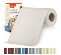 Parche Adhesivo Tela Albaricoque, 10x200cm Tela Adhesiva para Tapizar Autoadhesivo, Kit de Reparación de Parche de Lino Autoadhesivo para Muebles, Toldo, Asientos De Coche, Sillas, SofáS, Cojines