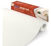 Parche Adhesivo Tela Blanco Lechoso, 40x100cm Tela Adhesiva para Tapizar Autoadhesivo, Kit de Reparación de Parche de Lino Autoadhesivo para Muebles, Toldo, Asientos De Coche, Sillas, SofáS, Cojines