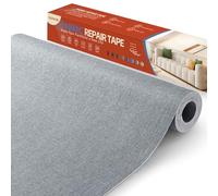Parche Adhesivo Tela Gris, 40x200cm Tela Adhesiva para Tapizar Autoadhesivo, Kit de Reparación de Parche de Lino Autoadhesivo para Muebles, Toldo, Asientos De Coche, Sillas, SofáS, Cojines