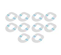 Parche Adhesivo, TPU Portátil, Flexible, Seguro, Suave, 10 Piezas, Precortado, Sensor, Cubierta Adhesiva, Fijación para la Vida Diaria, para Correr, Caminar