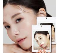 Parche antiarrugas para estiramiento facial con colágeno hidrolizado - Cinta invisible antiarrugas para frente, ojos y arrugas de risa, cuidado de la piel K-Beauty coreano para mujeres durante la