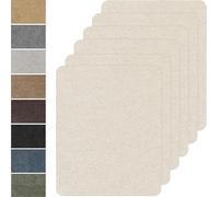 Parche autoadhesivo de tela, 6 parches de microfibra de 20 x 30 cm, parches de reparación de tela autoadhesivos, parches de reparación de terciopelo para sofá, asientos de coche, ropa (color de la