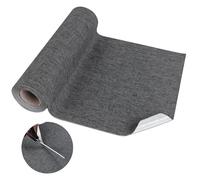 Parche autoadhesivo de tela de 20 cm x 10 m, parches de lino autoadhesivos, kit de reparación para asientos de coche, tela adhesiva perfecta para sofás, asientos de coche, muebles, cortinas