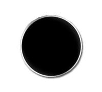 Parche batidor negro, Ø35.6 cm/ 14" (Una Unidad)