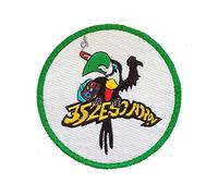 Parche Bordado Ala 35 352 Escuadrón Base Aérea de Getafe Ejército del Aire 9 cm Fuerzas Armadas España