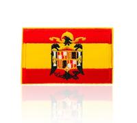 Parche Bordado Bandera Águila de San Juan 7.8cm Para Planchar o Coser