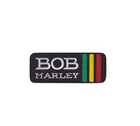 Parche bordado con diseño de Bob Marley Rasta Reggae, accesorio para recuerdo