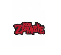Parche bordado con diseño de Rob Zombie Us Rock Red