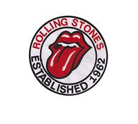 Parche bordado con diseño de Rolling Stones establecido 1962 19 para colgar en la plancha
