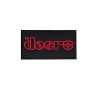 Parche bordado con diseño de The Doors con texto en inglés "Rockband"