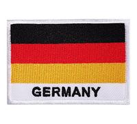 Parche bordado con la bandera de Alemania para planchar o coser