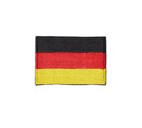 Parche Bordado con parte trasera de gancho y bucle - Bandera Paises - Parche para Mochilas y Chalecos de Cross Training y Gimnasio (Alemania)