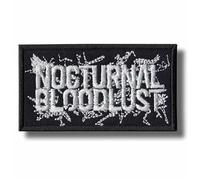 Parche bordado de grupo musical para planchar