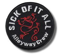 Parche bordado de grupo musical para planchar