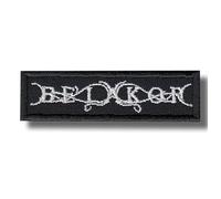 Parche bordado de grupo musical para planchar