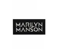 Parche bordado de Marilyn Manson para planchar
