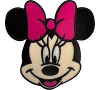 Parche bordado de Minnie para coser o planchar en ropa, vestido, falda, bolsa, vaqueros, chaqueta, pijama, ratón