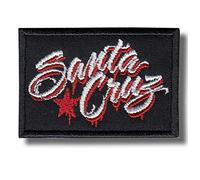 Parche bordado de Santa Cruz para planchar
