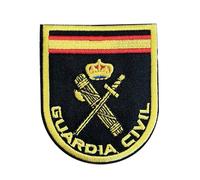 Parche Bordado Escudo Guardia Civil 7.7cm Para Planchar o Coser