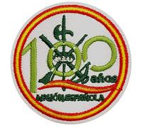 Parche Bordado Legión 100 años Redondo 7.8cm Para Planchar o Coser