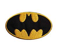 Parche bordado para coser con película de Batman Super Héroe, parche bordado para ropa, camisas, vaqueros, etc