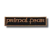 Parche bordado para planchar con diseño de Primal Fear