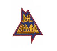 Parche bordado para planchar de Def Leppard Blue Hard Rock Band