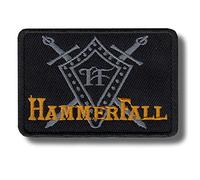 Parche bordado para planchar de HammerFall