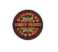 Parche bordado para planchar de los Beatles SGT Peppers Lonely Hearts Club Ban