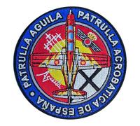 Parche Bordado Patrulla Águila, Emblema C101, 9 cm, Diseño Militar Español