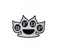 Parche bordado termoadhesivo - Bike Mix Patchch - 5fdp 5fdp five finger death punch knuckleduster 93 60 mm me