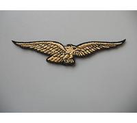 Parche bordado termoadhesivo Moto Guzzi Águila Oro parche bordado termoadhesivo 10 x 2 cm réplica-1232