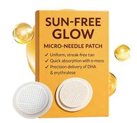Parche bronceador brillante, adhesivo hidratante para la piel, inserto de altura ajustable, soporte de base de vinilo, accesorio funcional al aire libre, calcomanía de verano para mujeres, adultos