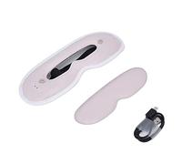 Parche Calentado en el Ojo, Control de Temperatura NTC Ergonomía Parche Calentado en el Ojo Diseño Visual Desmontable para Oficina para Estudiantes(Rosado)