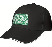 Parche clásico con estampado floral deportivo, casual, ajustable, cómodo, estilo juvenil, ala de sándwich, sorpresa, perdón para siempre, reunión de moda, regalo para estudiantes, se convierte en una