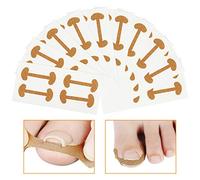 Parche Corrector de Uñas de Los Pies, 40 Piezas Pegatinas de Uñas Encarnadas, Parche Elástico de Uña del Pie