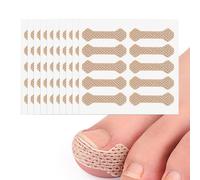 Parche corrector de uñas para dedos - Parches correctores de reparación de uñas de pies para renovación de uñas - Parche de renovación de reparación de uñas transpirable y no irritante p