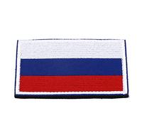 Parche de Bandera de Rusia/Ucrania, Parches de Bordado de Bandera Militar de Rusia/Ucrania, Parches de Bandera Nacional para Ropa, Chaqueta, Sombrero, Bolsa, Mochila, Decoraciones(#1)