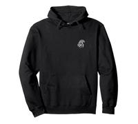 Parche de bolsillo con diseño de águila y pájaro animal Sudadera con Capucha