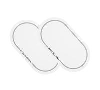 Parche de Bombo Pet Blanco 2 Piezas, Almohadillas de Protección | Drum Head y Bass Drum, Sesiones de Jam y Directos, Formato Dual Espacio para Dos Bateristas