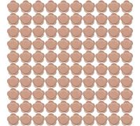 Parche de botón de panza de aceite de ricino de 100 piezas, parche de botón de vientre auto adhesivo, envolturas de aceite esencial de algodón orgánico para hacer ejercicio, lectura, viaje, trabajo