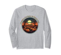 Parche de Calabaza de Luna Llena de Noche de Halloween Una Calabaza al día Manga Larga