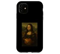 Parche de Calabaza de Mona Lisa, Divertido Arte otoñal, Parodia Vintage Carcasa para iPhone 11