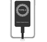 Parche de cargador tipo C - Módulo de inducción rápida, hoja de conector ligera, receptor de carga inalámbrico, adaptador de carga portátil | Placa de corriente inteligente sin contacto para tablet