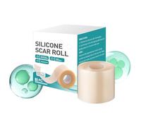 Parche de de silicona, cinta de cicatrices de silicona, rollo de yeso hidrocoloide, cinta cicatricial médica con colágeno, para heridas postoperatorias, quemaduras, espinillas